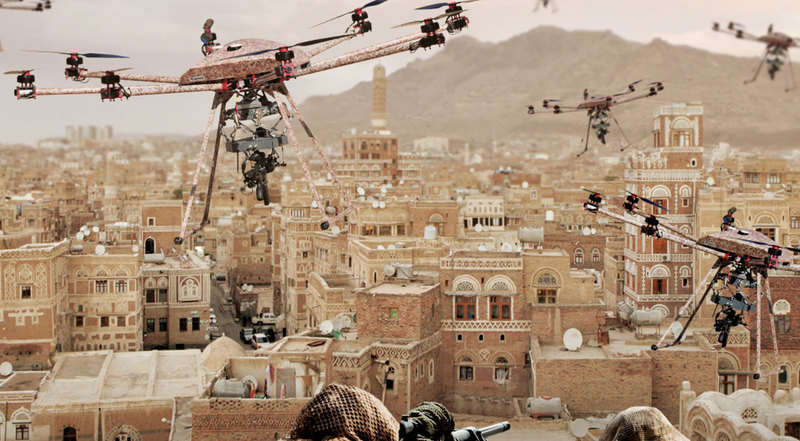 Армія США тестує командне використання дронів та роботів