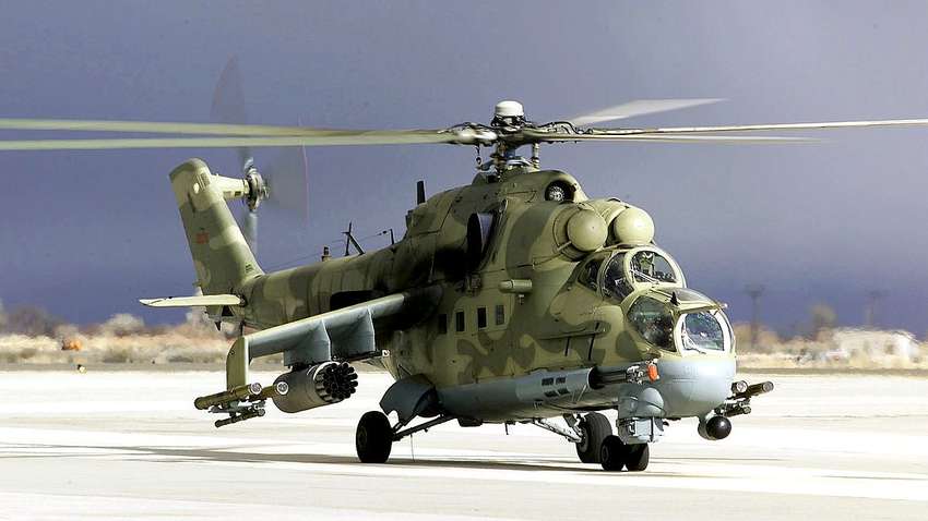 Українські десантники збили ворожий ударний вертоліт Мі-24 (ВІДЕО)