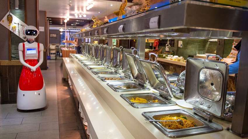 В Китае открылся полностью роботизированный ресторан