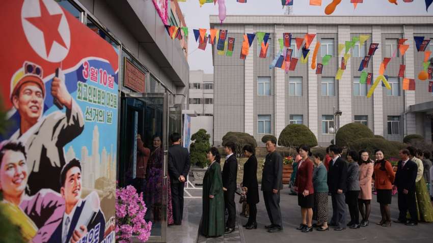 В Северной Корее прошли выборы в местные советы