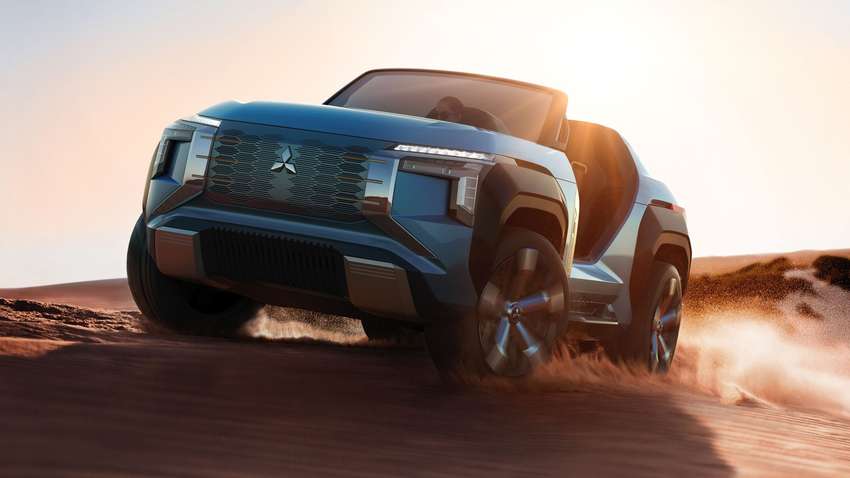 Японская компания Mitsubishi представила электромобиль-внедорожник Mi-Tech