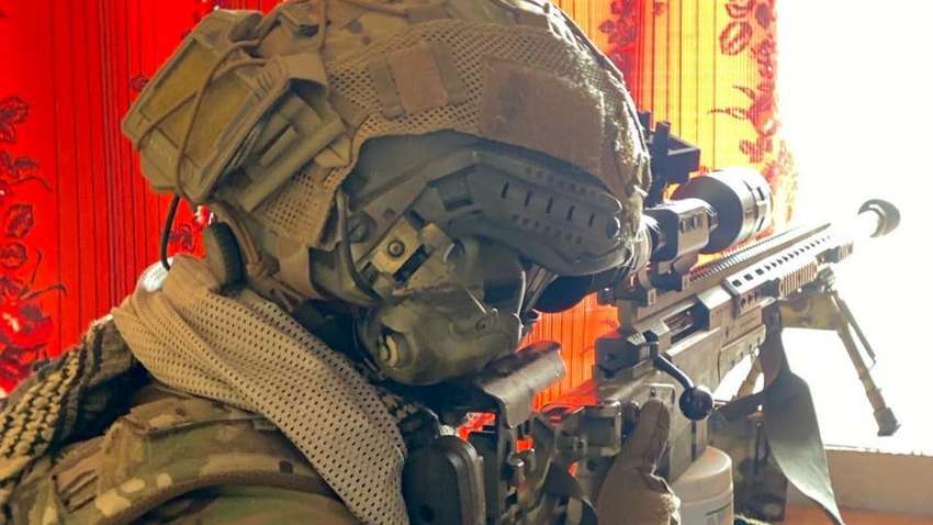 “Хартія” відстрілює окупантів на бахмутському напрямку 