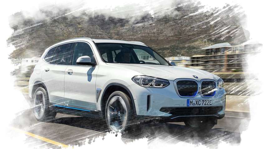 Компания BMW представила полностью электрический кроссовер