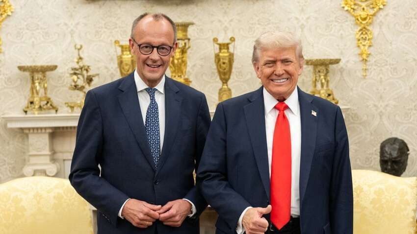 Мерц поговорил с Трампом об Украине и Иране: первые детали Мерц поговорил с Трампом об Украине и Иране: первые детали