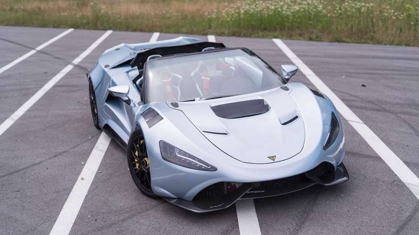 Словенський автовиробник Tushek Supercars розробив гібридний гіперкар