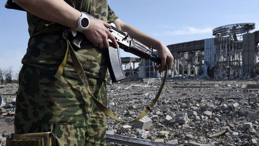 На Донбассе погиб украинский разведчик