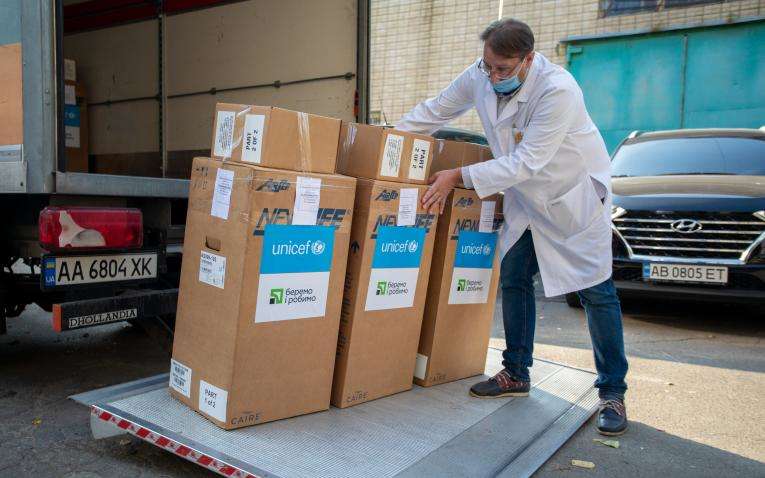 Организация UNICEF передала украинским больницам 150 кислородных концентраторов Организация UNICEF передала украинским больницам 150 кислородных концентраторов