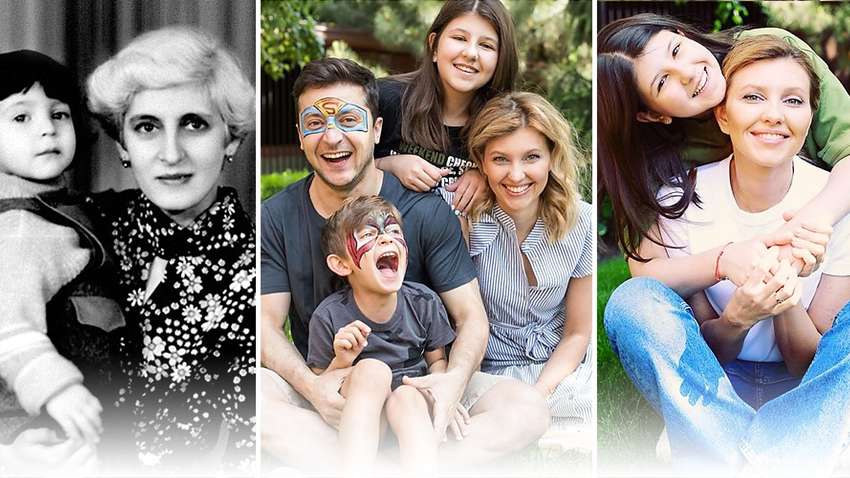 Зеленський привітав з Днем матері і опублікував фото з сімейного архіву