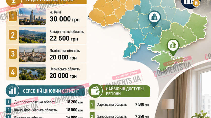 Оренда житла в Україні різко дорожчає: у яких областях на квартиру полюють відразу десять людей