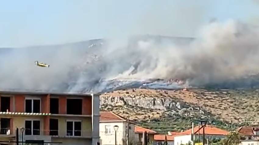 Вслед за Турцией адское пламя охватило Хорватию (ВИДЕО)