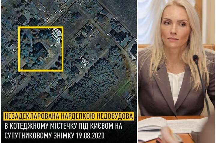 Нардепка забыла задекларировать дом