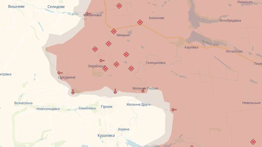 Россияне захватили два населенных пункта и имеют продвижение на горячем направлении