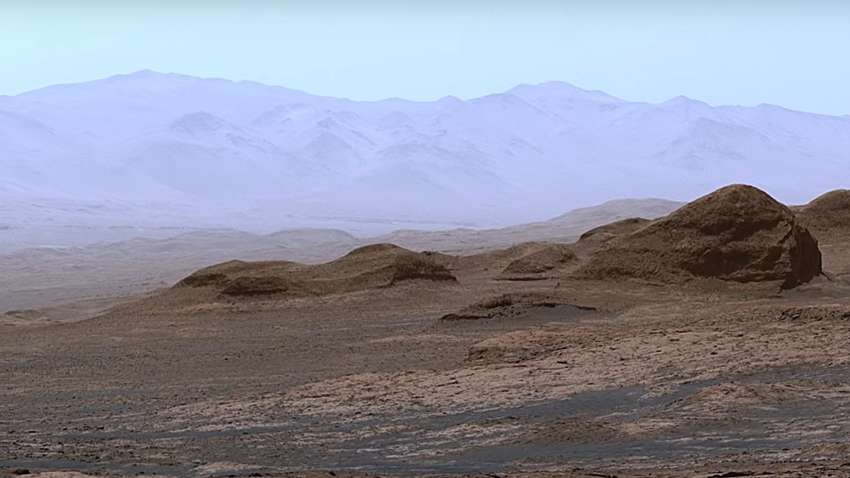 Марсоход NASA, запечатлел завораживающие марсианские пейзажи (ВИДЕО) Марсоход NASA, запечатлел завораживающие марсианские пейзажи (ВИДЕО)