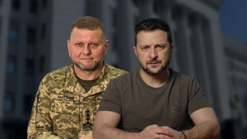 Зеленский ответил Залужному, который обвинил его в провале контрнаступления Украины