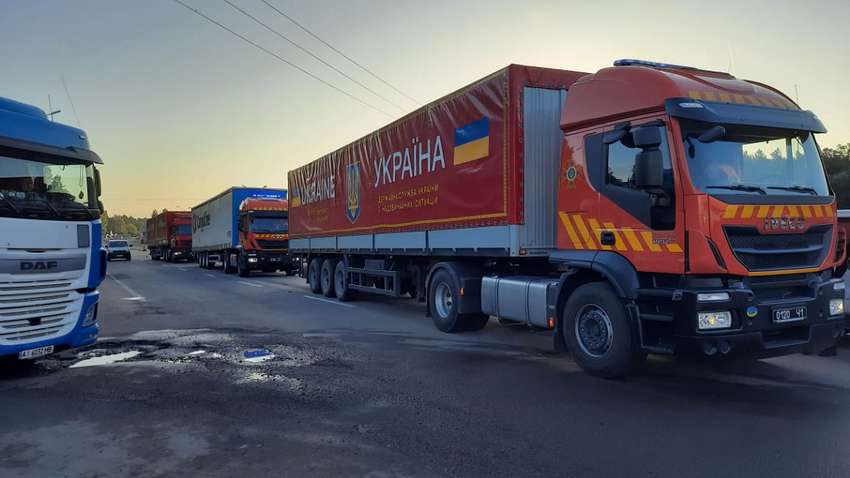 Литва отримала гуманітарний вантаж з України