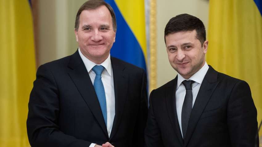 Украина рассчитывает на помощь Швеции в восстановлении Донбасса, - Зеленский