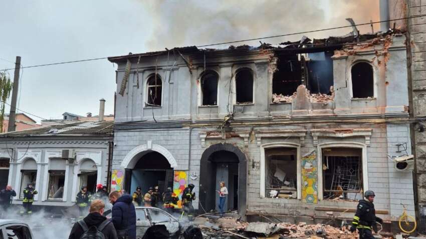 Росіяни вже поширюють нахабні фейки про обстріл дитячого садочка у Харкові