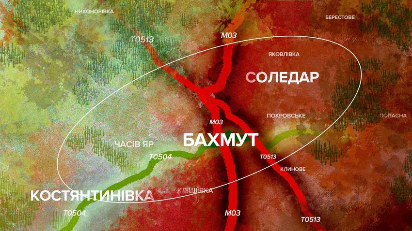 Юрій Бутусов про Бахмут: центр міста наш, східна частина - за росіянами
