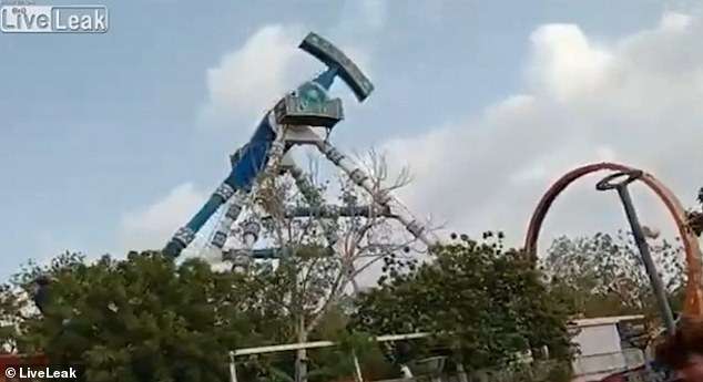  В Индии рухнул аттракцион с людьми: 2 трупа, 29 человек травмировано, - ФОТО, ВИДЕО