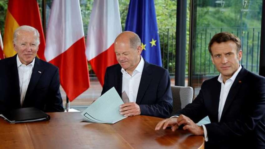 Какую цель преследует Макрон: о чем говорит позиция Байдена и Шольца по смене стратегии в войне