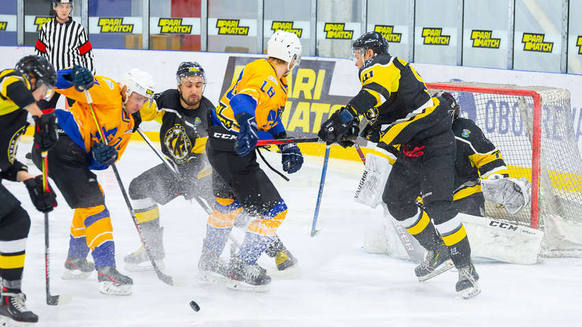 Киевский "Сокол" вырвал победу у "Краматорска" в хоккейной Суперлиге