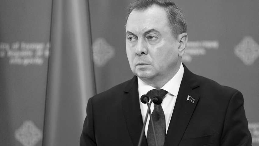 Внезапно скончался министр иностранных дел Беларуси