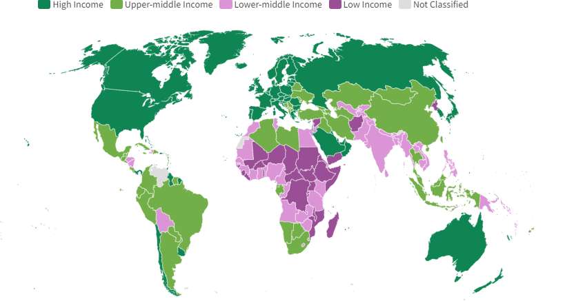 Всемирный банк изменил категорию Украины по доходам населения Всемирный банк изменил категорию Украины по доходам населения