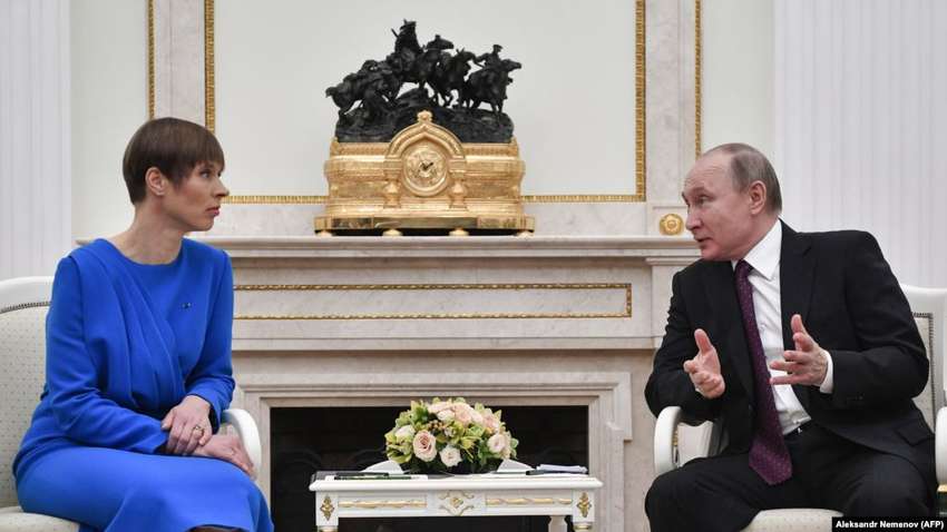 Президент Естонії повернула Росії подароване кримське шампанське, - ЗМІ