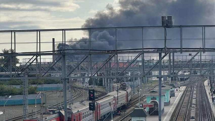 В РФ пожар на самом известном заводе, который производит танки