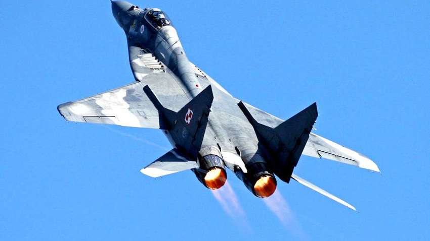 Словацкий самолет советского производства МиГ-29 потерпел крушение