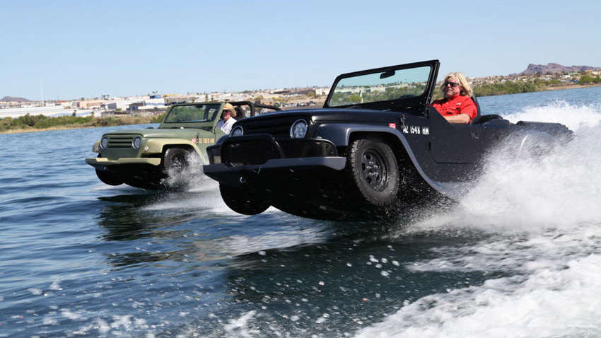 Річки не перешкода: унікальні моделі автомобілів-амфібій