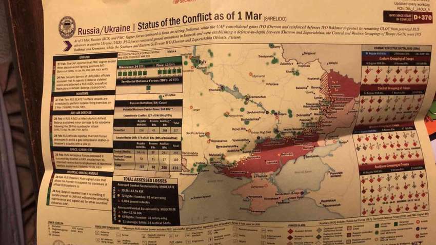 В соцсети "слили" документы США и НАТО о подготовке наступления Украины В соцсети "слили" документы США и НАТО о подготовке наступления Украины