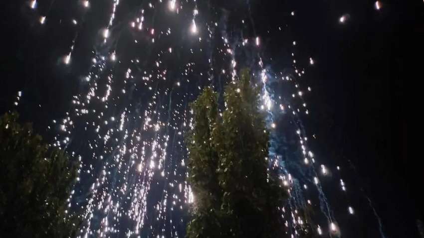 Украинские военные попали под атаку россиян зажигательными боеприпасами (ВИДЕО)