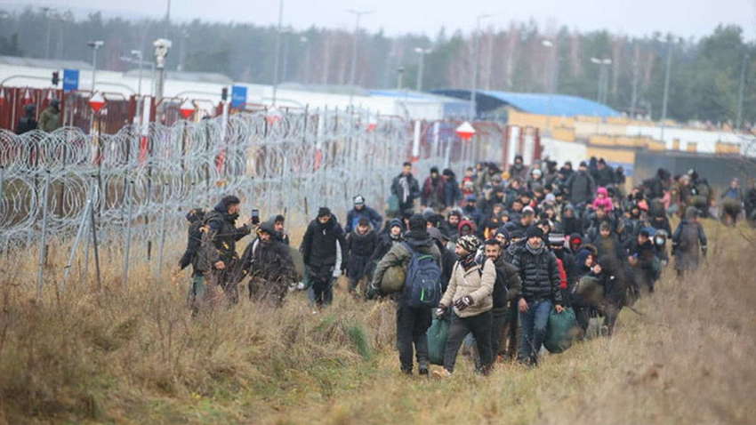 Жилье из веток и отсутствие электричества: СМИ показали лагерь беженцев на границе с Беларусью и Польшей (ФОТО)