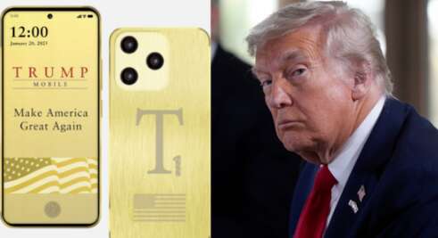 Сім'ю Трампа розкритикували після презентації золотого "трампфона"