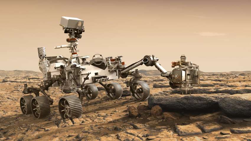 Марсоход Perseverance передал на землю первые в истории звуки другого космического корабля на Марсе