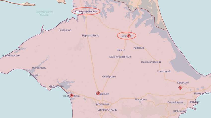 В оккупированном Крыму слышны мощные взрывы: детали В оккупированном Крыму слышны мощные взрывы: детали