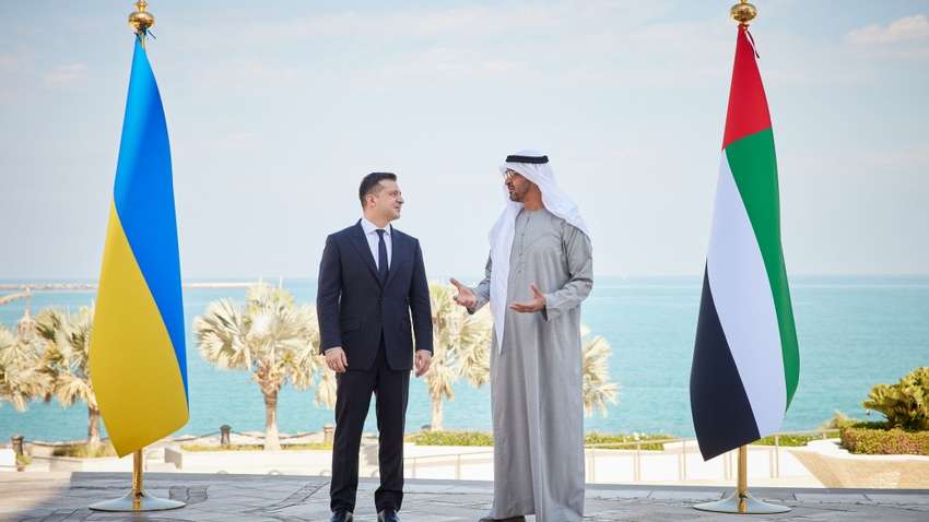 ОАЭ сделали неожиданный жест в честь приезда Зеленского (ФОТО)