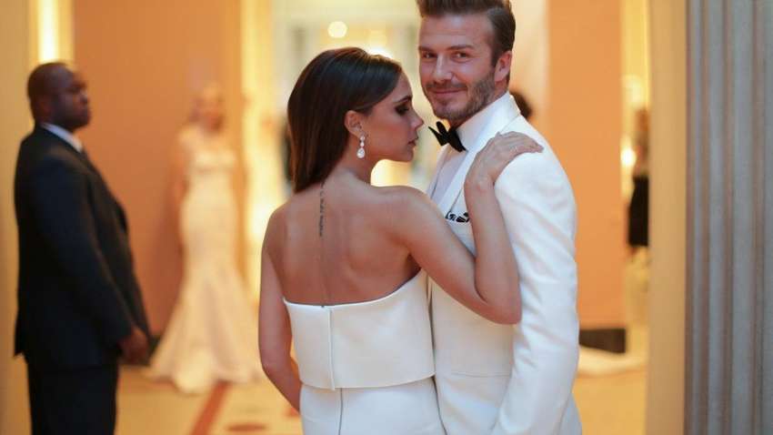 Девід і Вікторія Бекхем привітали один одного з річницею весілля