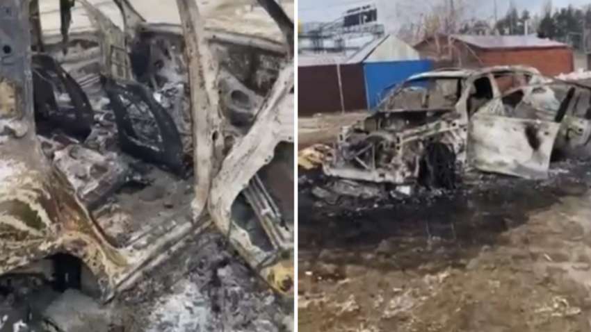 Военные РФ из пулеметов расстреляли автомобиль: есть погибшие