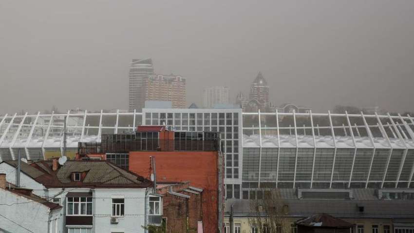 Забруднене повітря з Києву переноситься в інші регіони України