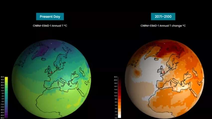 Посмотрите, как изменится климат в вашем городе в 2100 году
