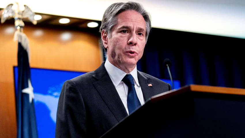 Блінкен відповів на закиди Зеленського: США не сидять, склавши руки