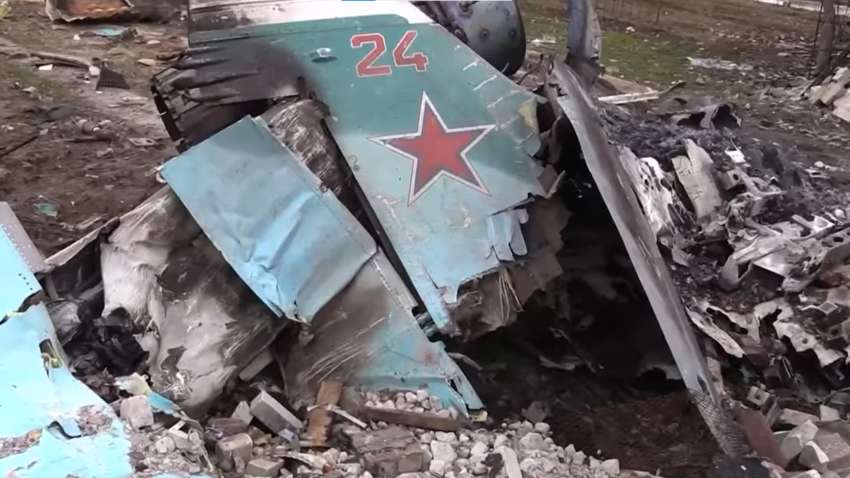 ЗСУ знищили російський винищувач Су-34, який бомбив Чернігів (ВІДЕО)