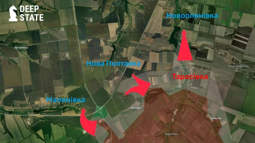 Россияне активизировались на еще одном направлении: в DeepState показали карту Россияне активизировались на еще одном направлении: в DeepState показали карту