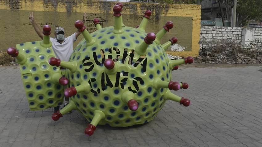 Corona Car: в Індії автовиробник створив машину у формі вірусу Covid-19