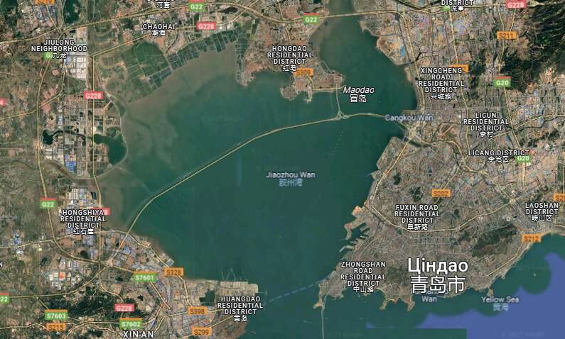 Оновлення Google Maps розкрило військовий секрет Китаю Оновлення Google Maps розкрило військовий секрет Китаю