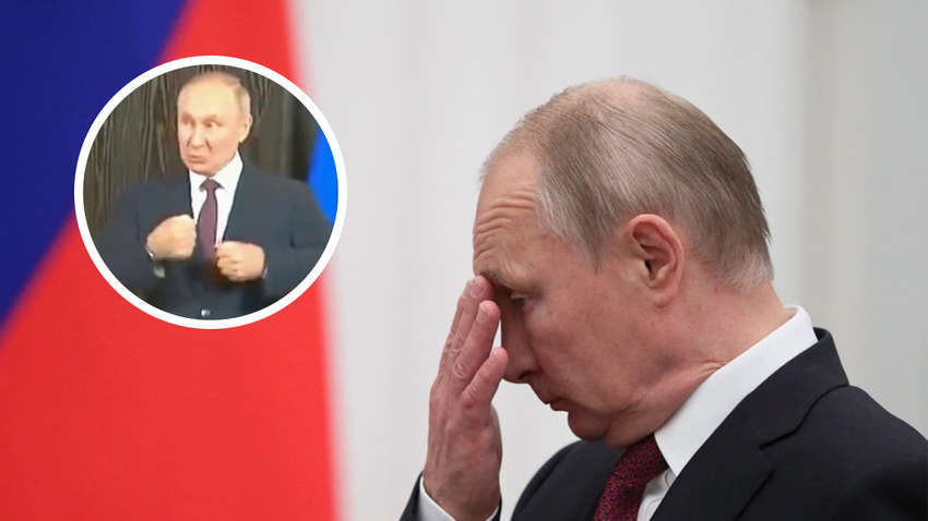 Дивні жести Путіна, раніше він так не поводився (ВІДЕО) Дивні жести Путіна, раніше він так не поводився (ВІДЕО)