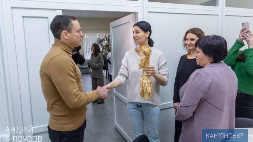 В рамках программы Елены Зеленской "Ты как" Каменское посетила Мария Ефросинина