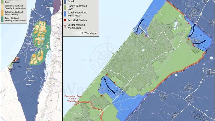 ЦАХАЛ заявил об окружении Газы ЦАХАЛ заявил об окружении Газы